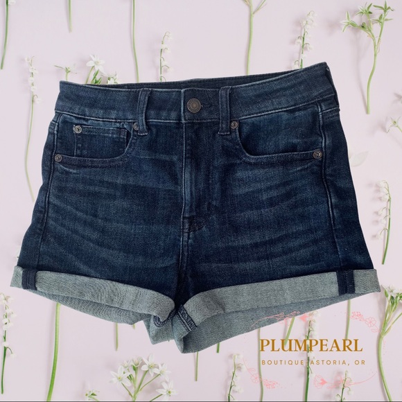 American Eagle Outfitters Pants - American Eagle Outfitters Super Hi-Rise Shortie